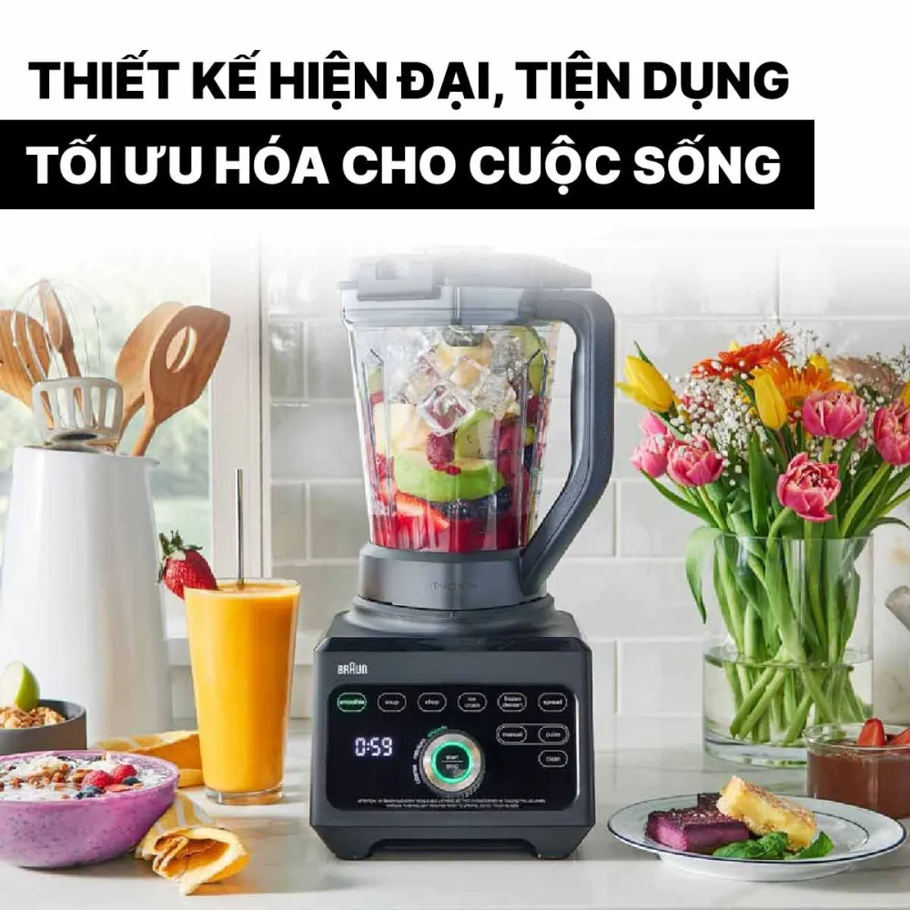 Máy xay sinh tố Braun JB9040BK
