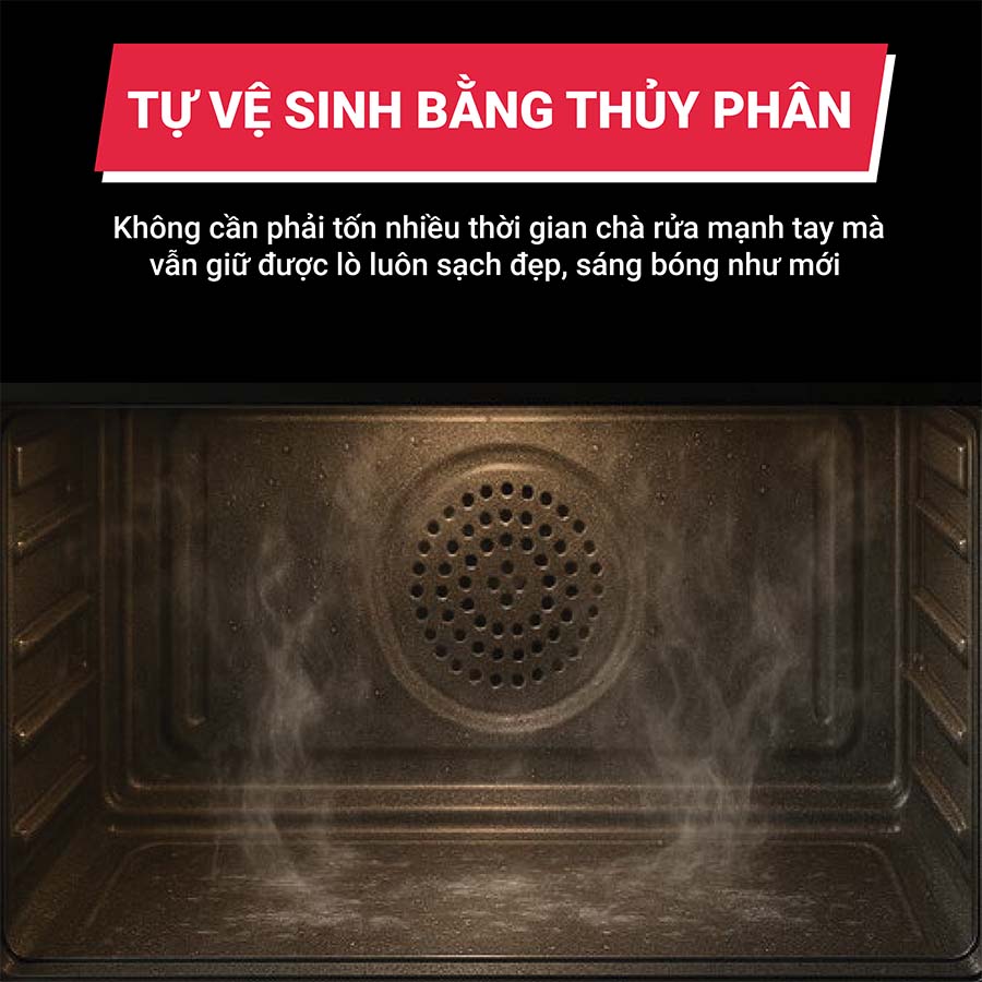 Lò nướng âm tủ 81 lít Hafele HC-O811B 495.10.035
