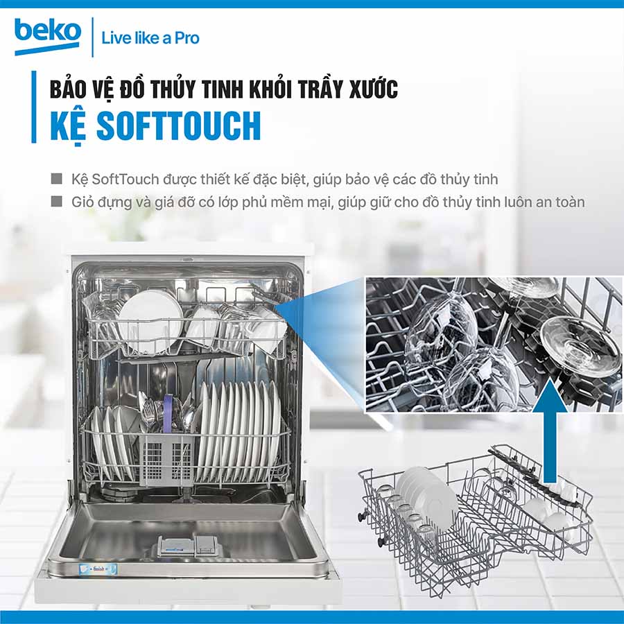 Máy rửa bát Beko DVN05320W