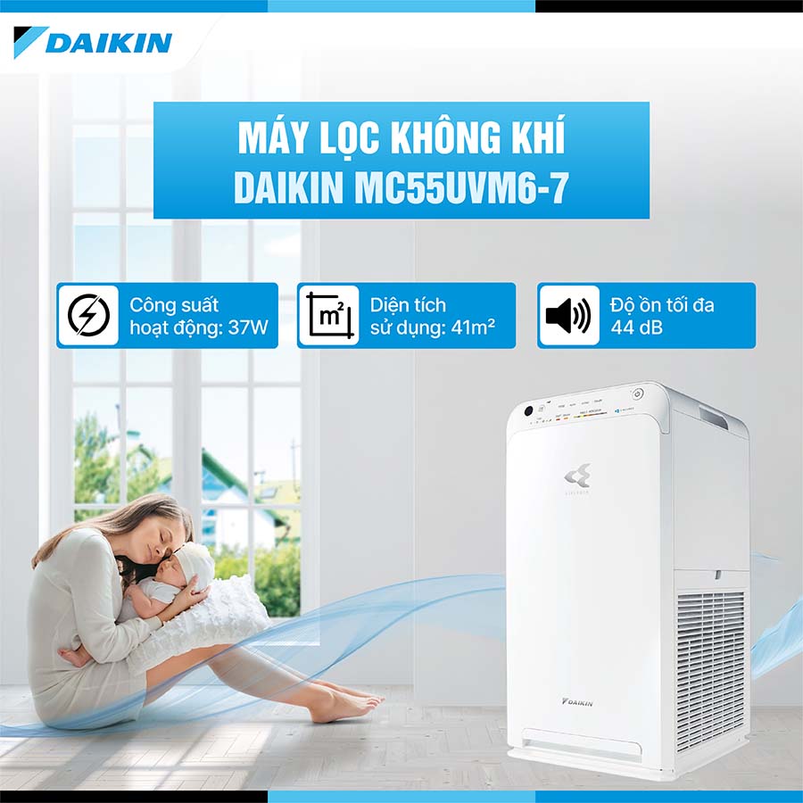 Máy lọc không khí Daikin MC55UVM6-7