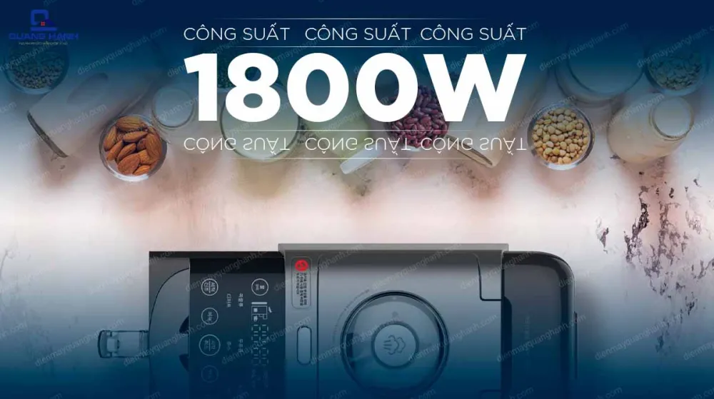Công suất 1800W