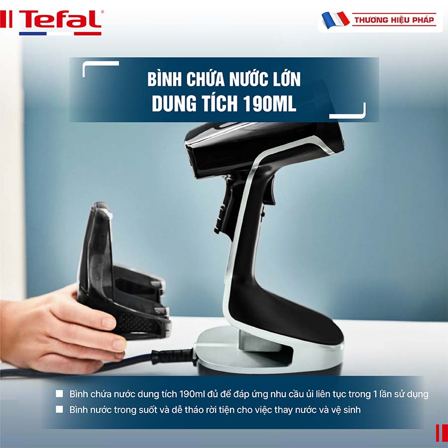 Bàn ủi hơi nước cầm tay Tefal Access Steam force DT8230E1 - 2000W