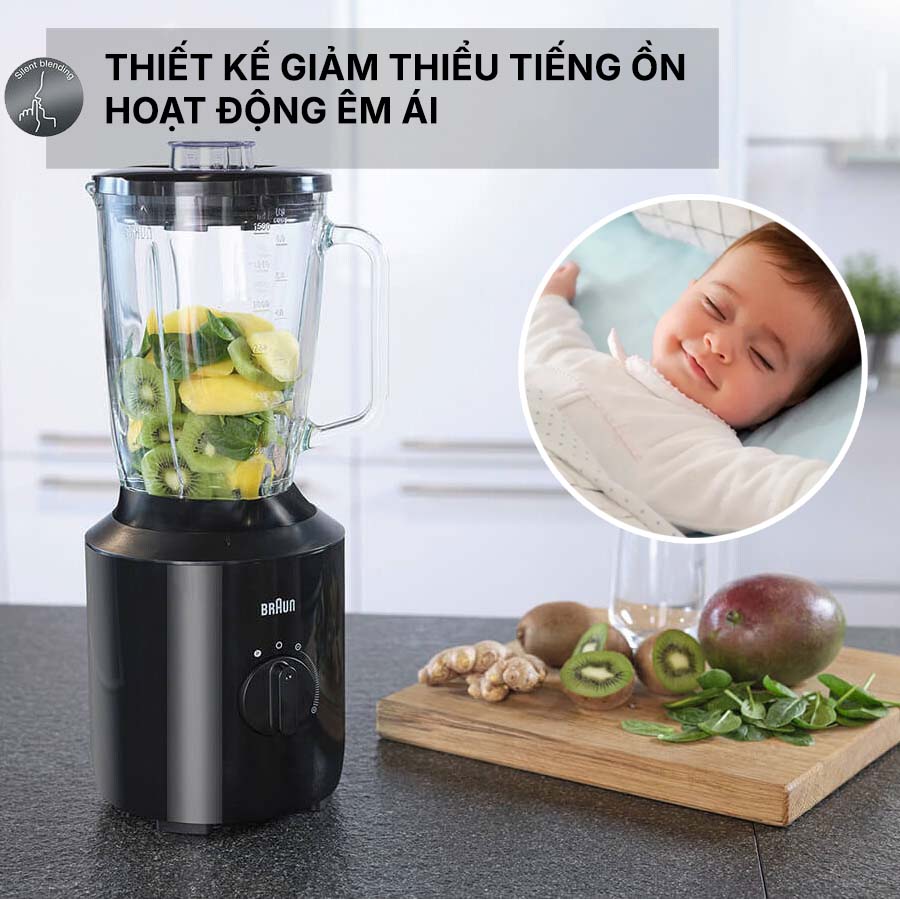 Máy xay sinh tố Braun JB3150BK
