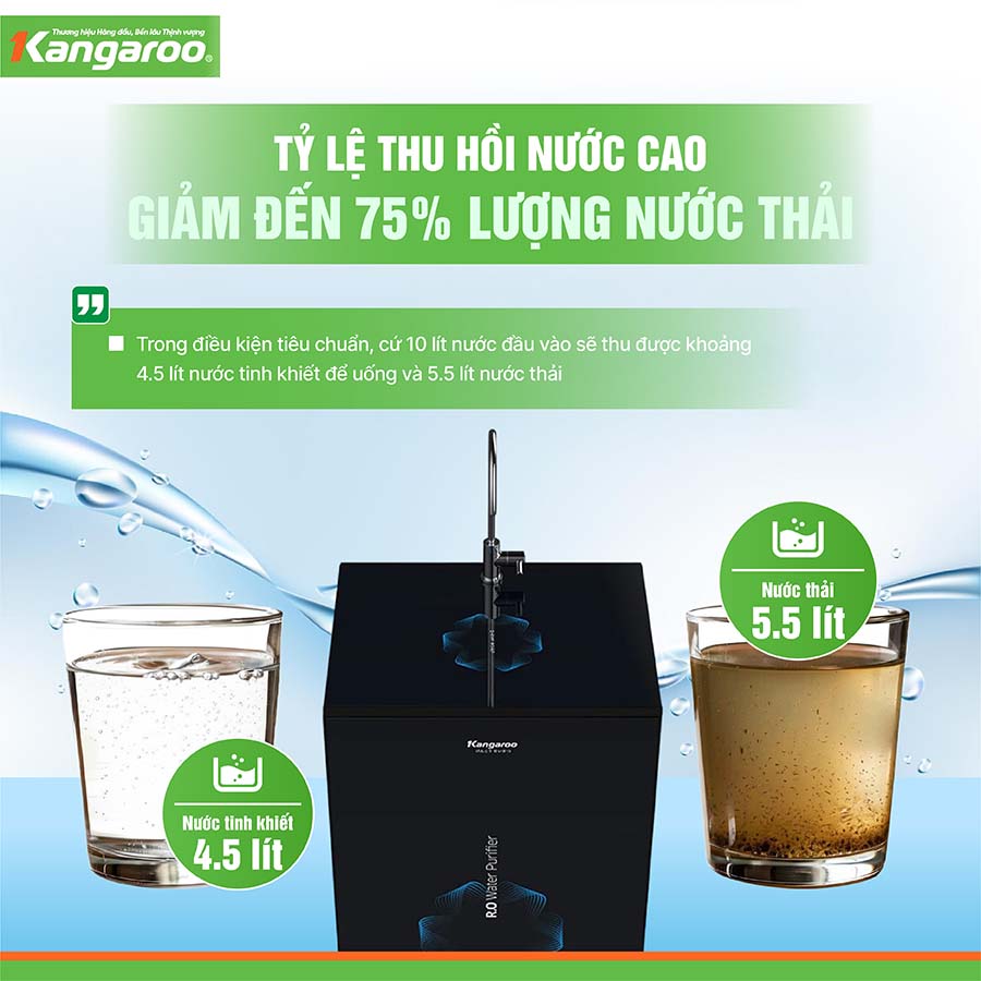 Máy lọc nước Kangaroo RO Infinity KG109I