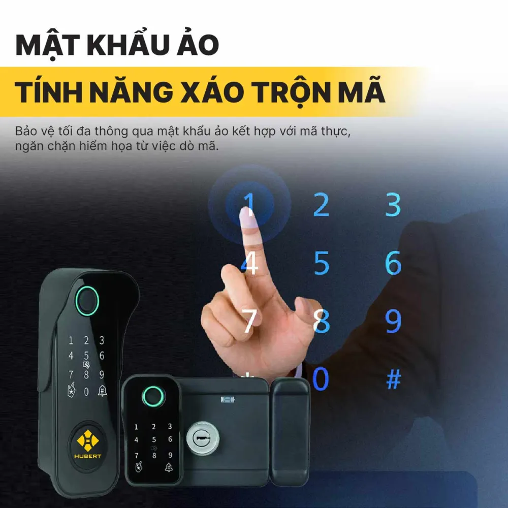 Khóa điện tử Hubert HB CC78