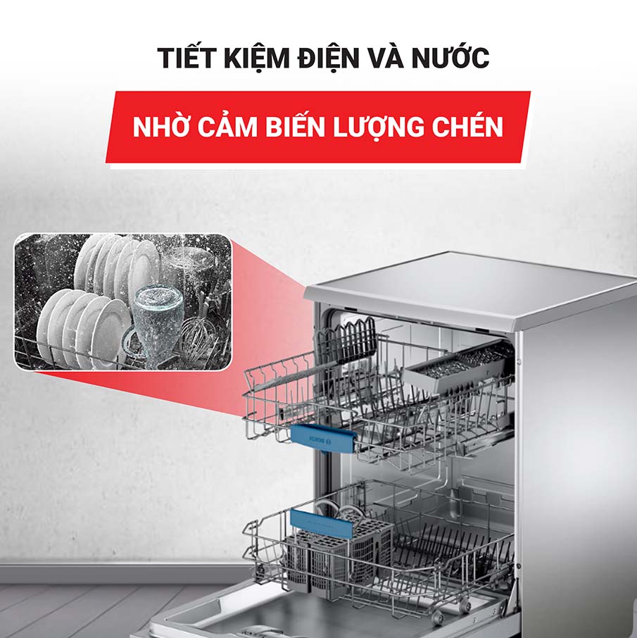 Máy rửa bát Bosch SMS63L08EA