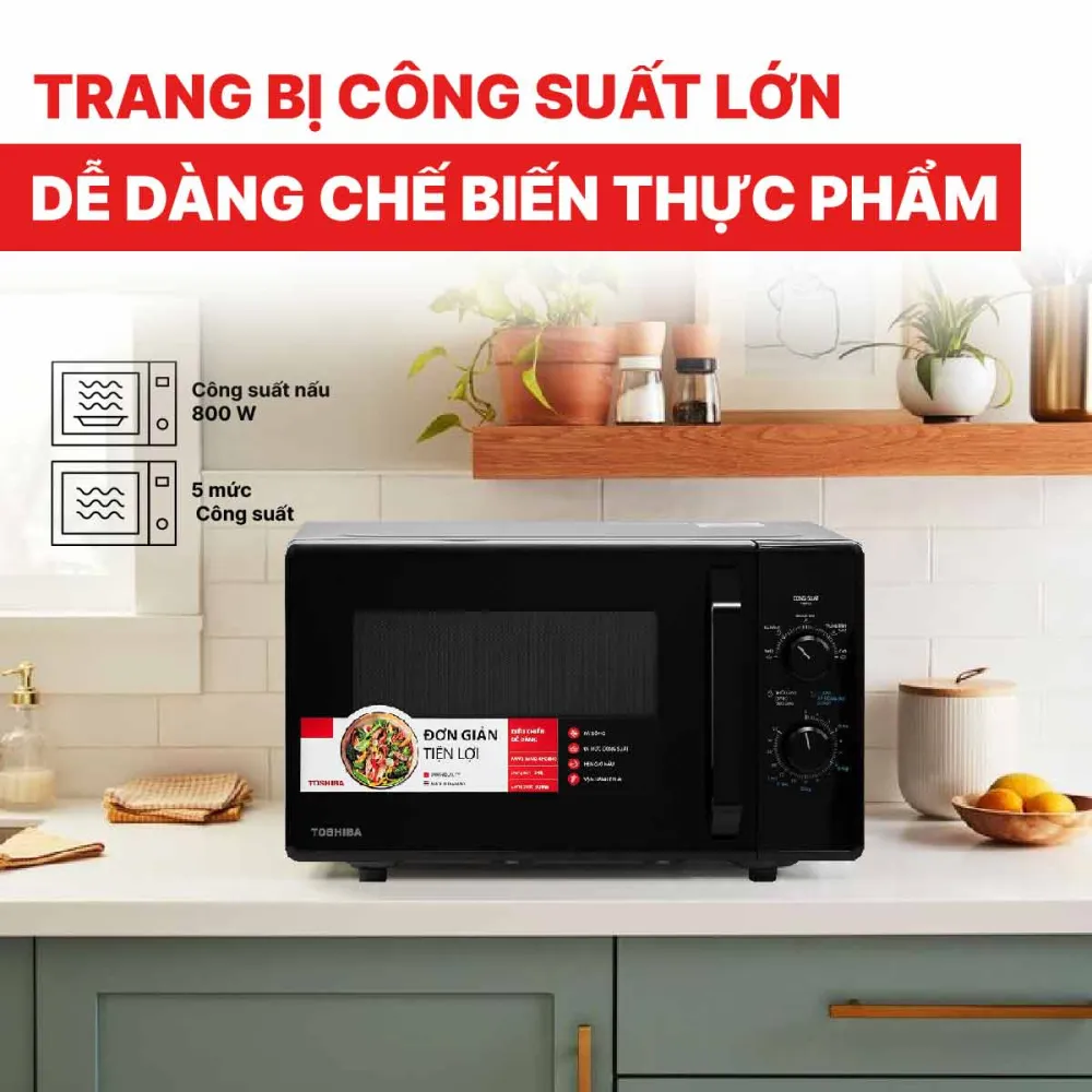 Lò vi sóng Toshiba MW2-MM24PC(BK) 24L
