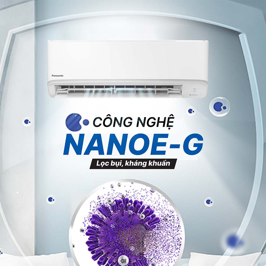 Không khí trong lành, sạch bụi bẩn, bụi mịn PM2.5 cùng công nghệ Nanoe-G