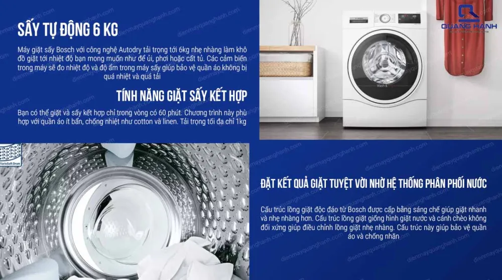 Giặt sấy kết hợp