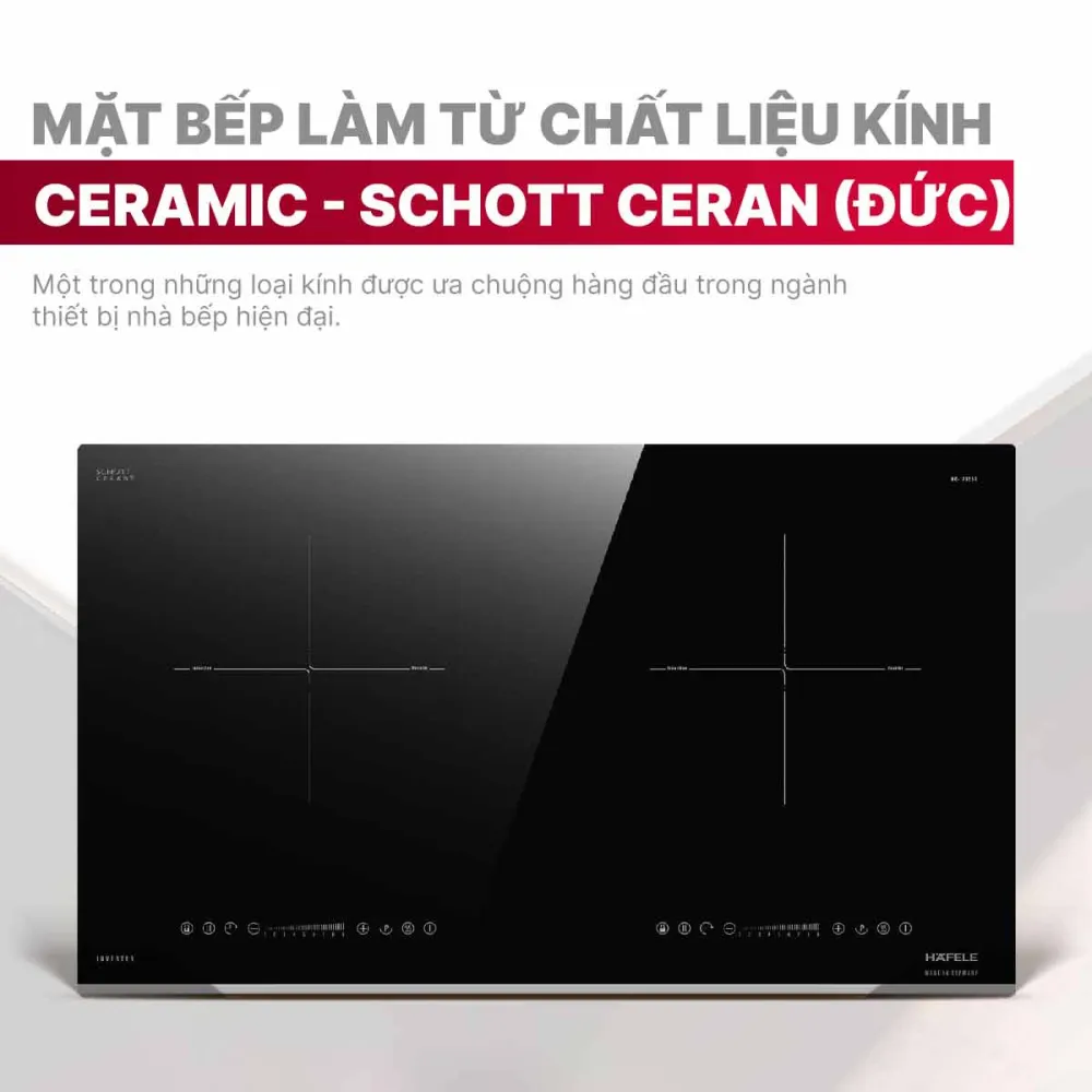 Bếp từ đôi Hafele HC-I7325B 533.09.979