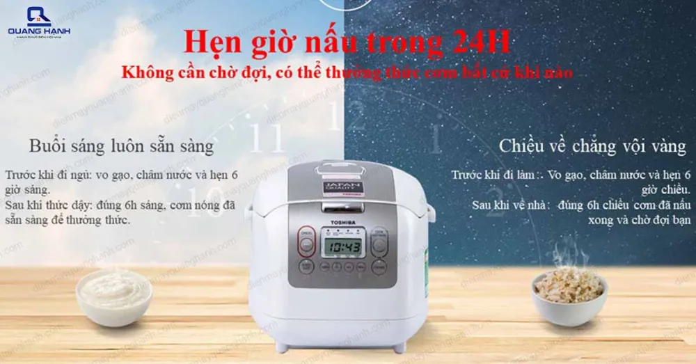 Nồi cơm điện TOSHIBA RC-18NTFV