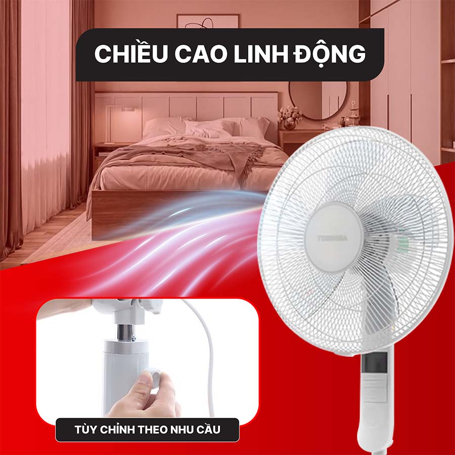 QUẠT ĐỨNG TOSHIBA F-LSA20(H)VN