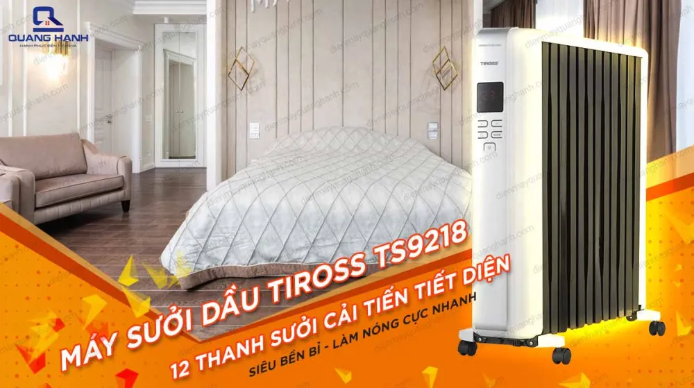 Máy sưởi dầu Tiross TS9218