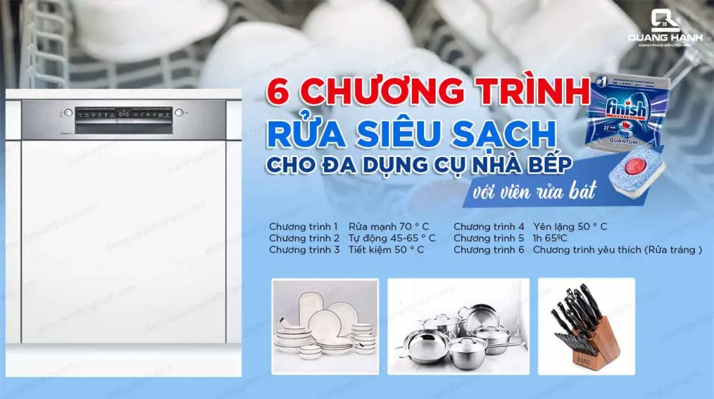 Máy rửa bát Bosch SMI4ECS14E