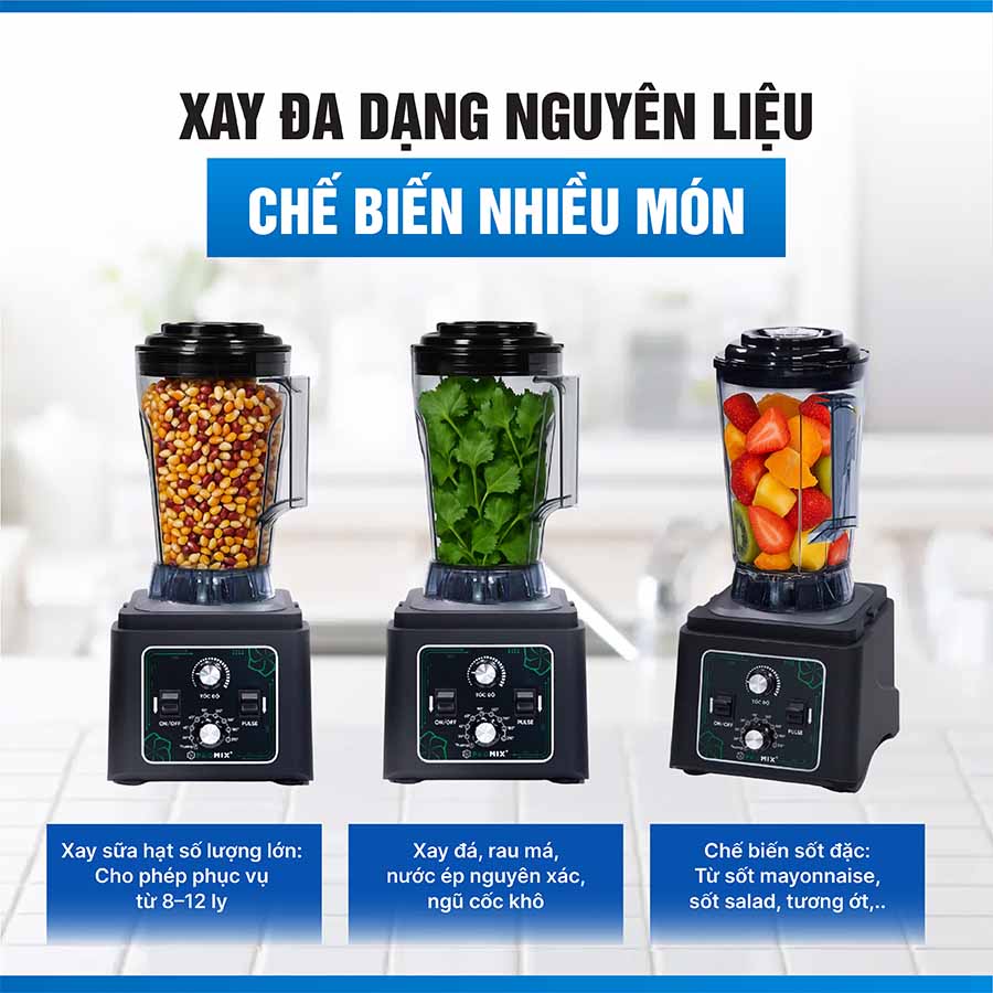 Máy xay công nghiệp Promix PM-945B model mới nhất 2025