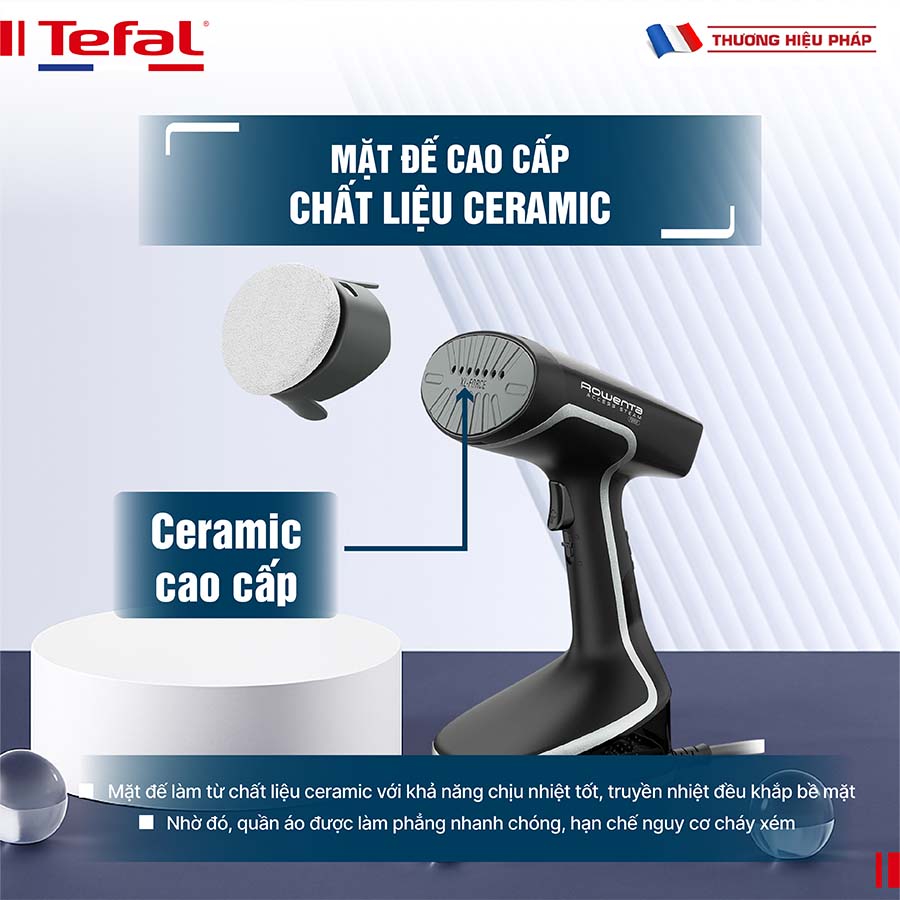 Bàn ủi hơi nước cầm tay Tefal Access Steam force DT8230E1 - 2000W