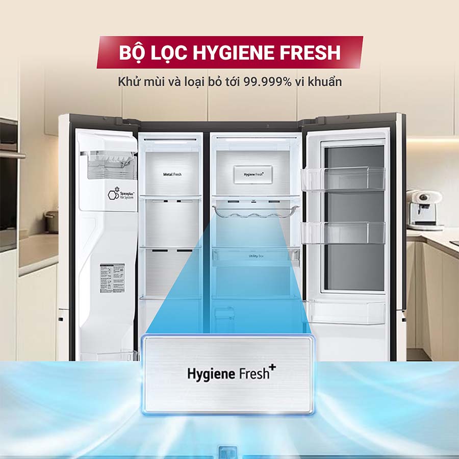 Tủ lạnh LG Inverter 635 lít GR-X257BG