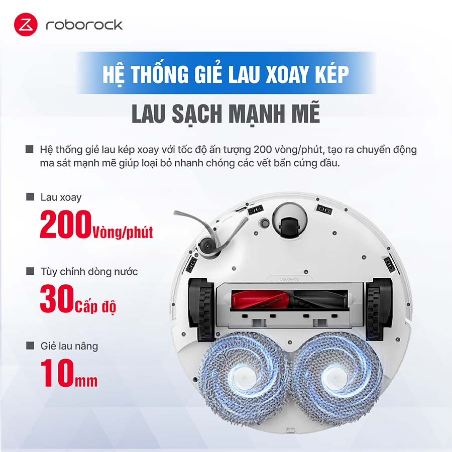 Robot hút bụi lau nhà Roborock Qrevo EdgeT