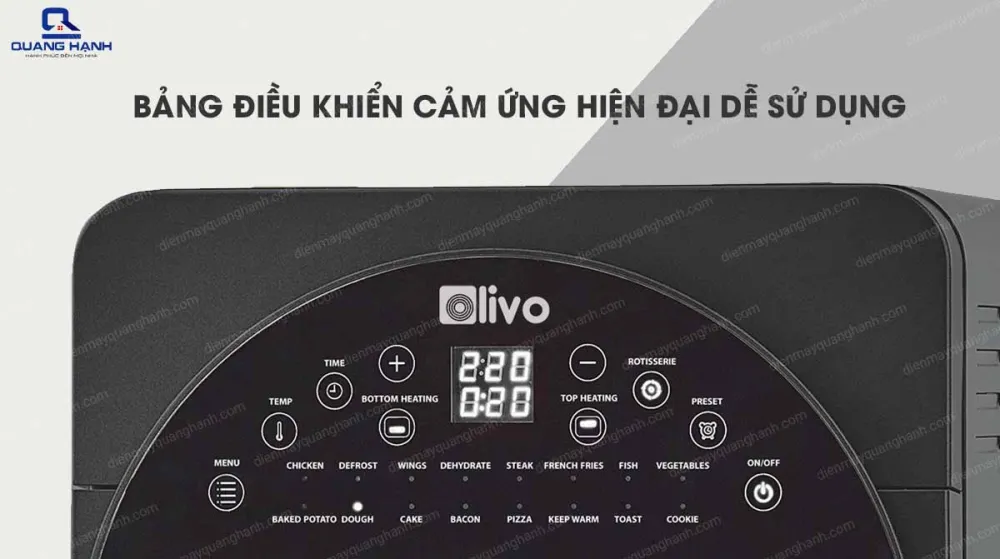 AF15 Bảng điều khiển cảm ứng dễ sử dụng