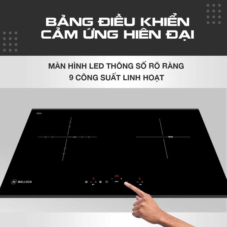 Bếp Điện Từ Malloca MIR 772
