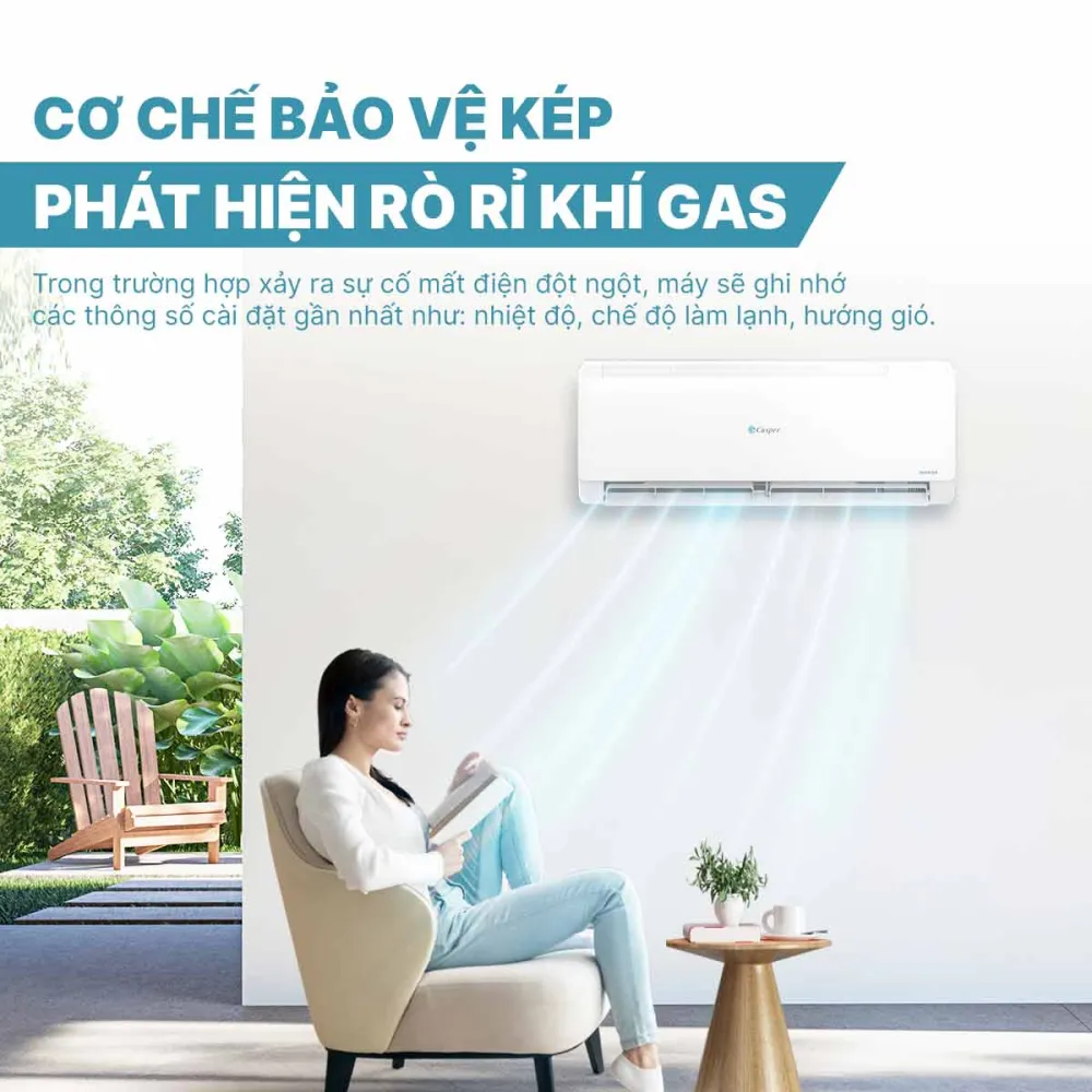 Điều hòa 1 chiều Inverter 2 HP Casper TC-18IS36