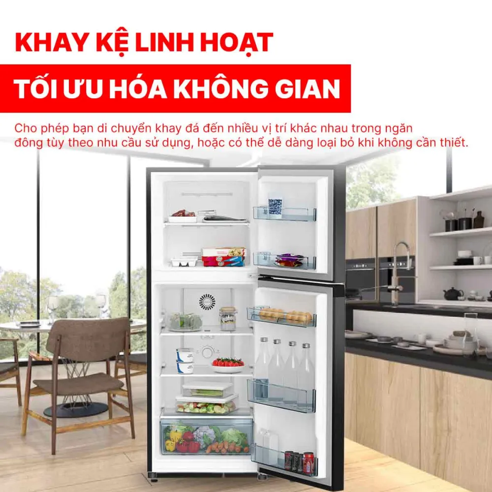 Tủ lạnh Hitachi Inverter 240 lít HRTN5255MFUVN