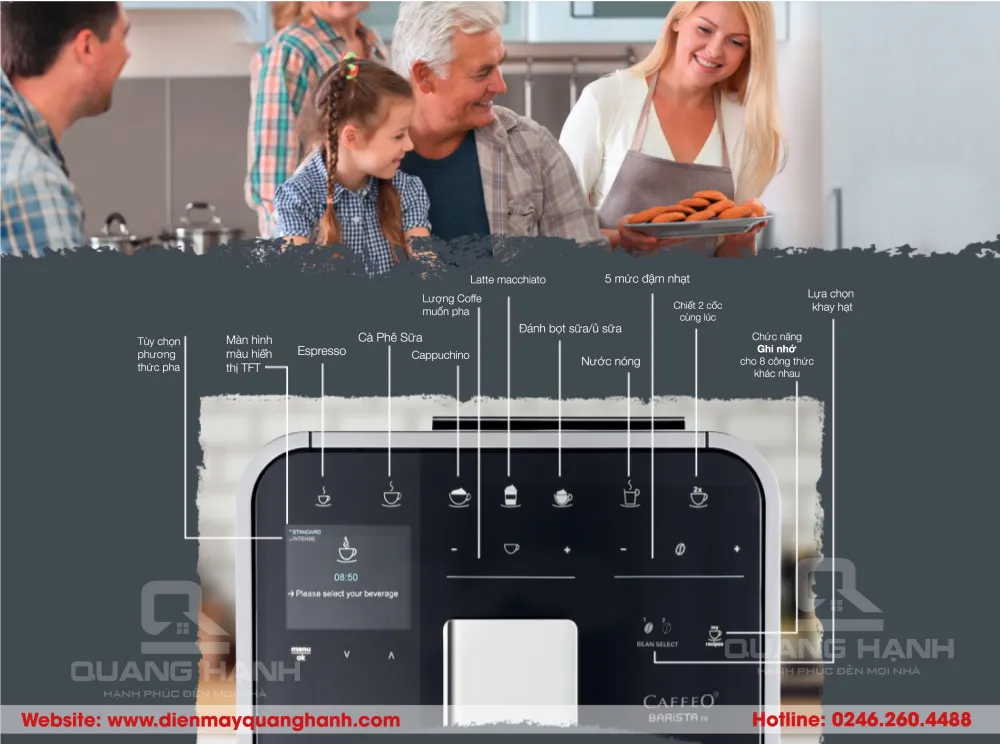 máy pha cà phê Melitta Barista TS Smart