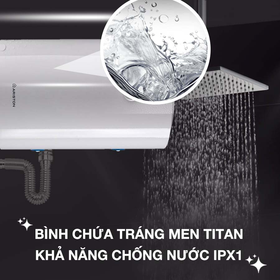 Lòng bình được tráng lớp men Titan siêu bền