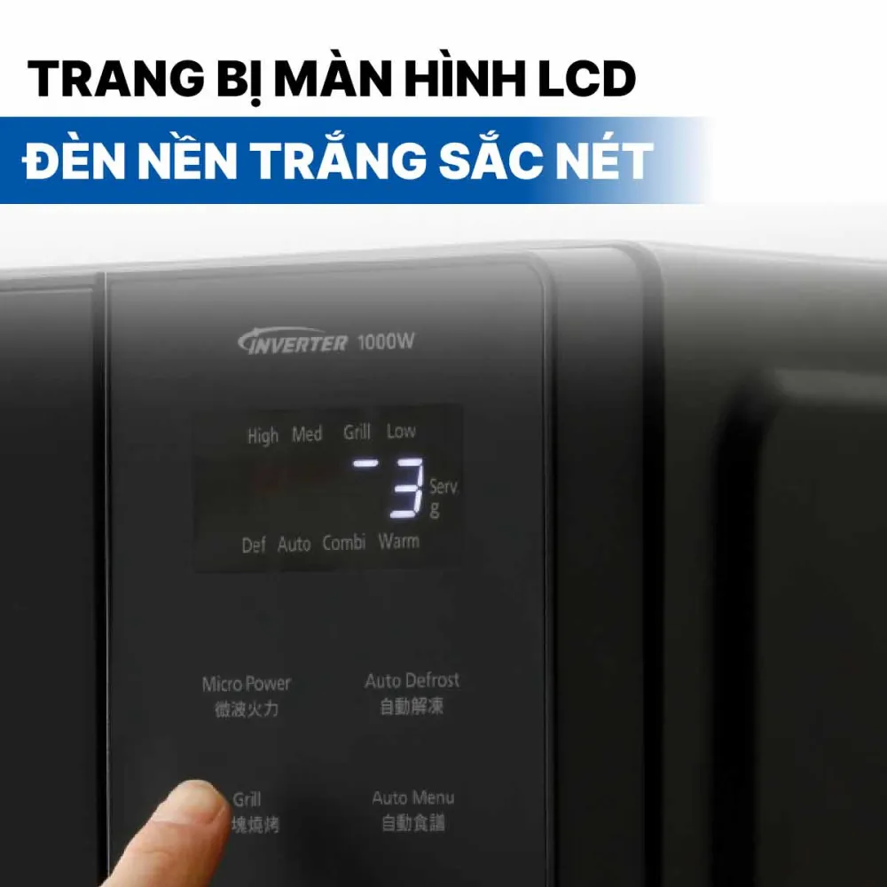 Lò vi sóng có nướng Panasonic NN-GD35QBYUE 