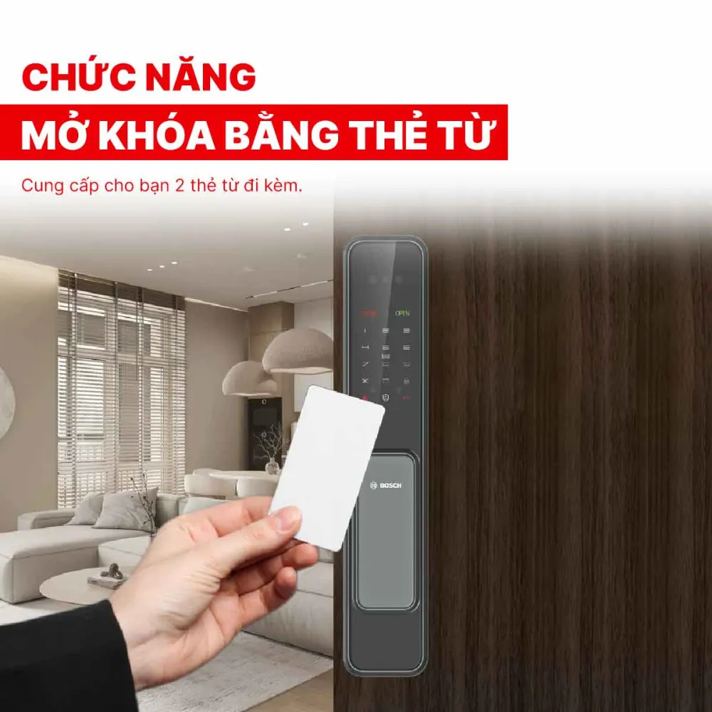Khóa điện tử Bosch EL600F (App)