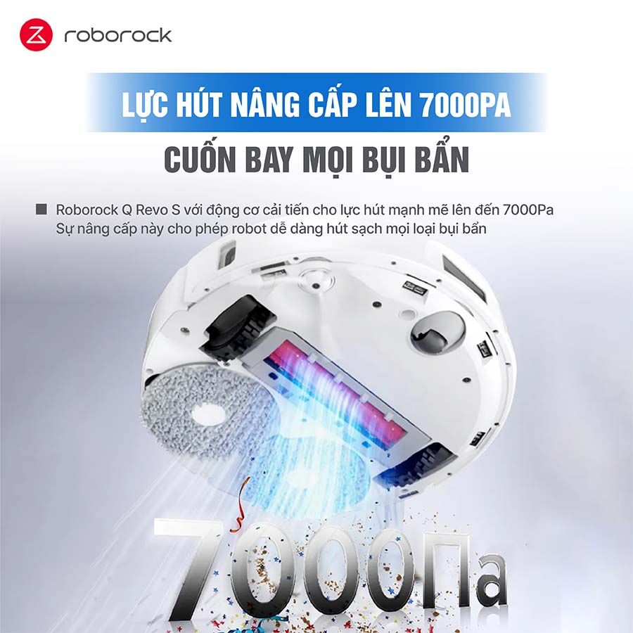 Robot Hút Bụi Lau Nhà Roborock Q Revo S