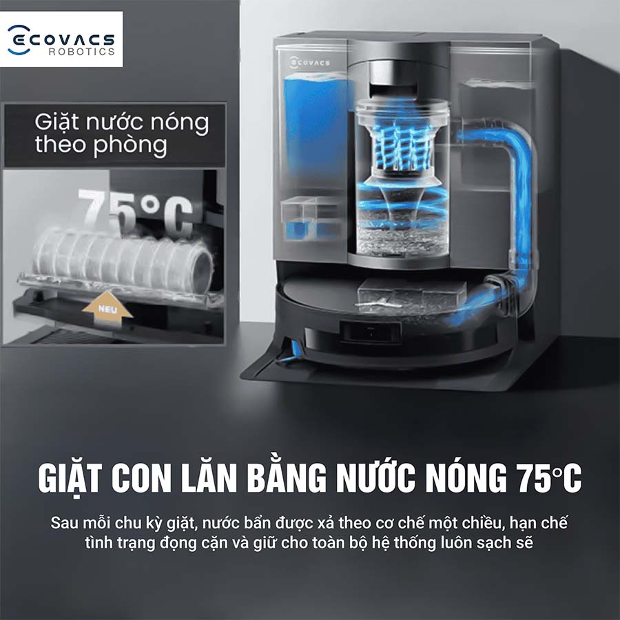 Robot hút bụi lau nhà Ecovacs Deebot X11 OmniCyclone