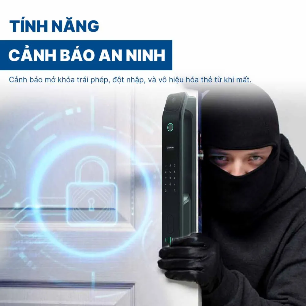 Khoá điện tử Hyundai cửa gỗ HY-SLA808F