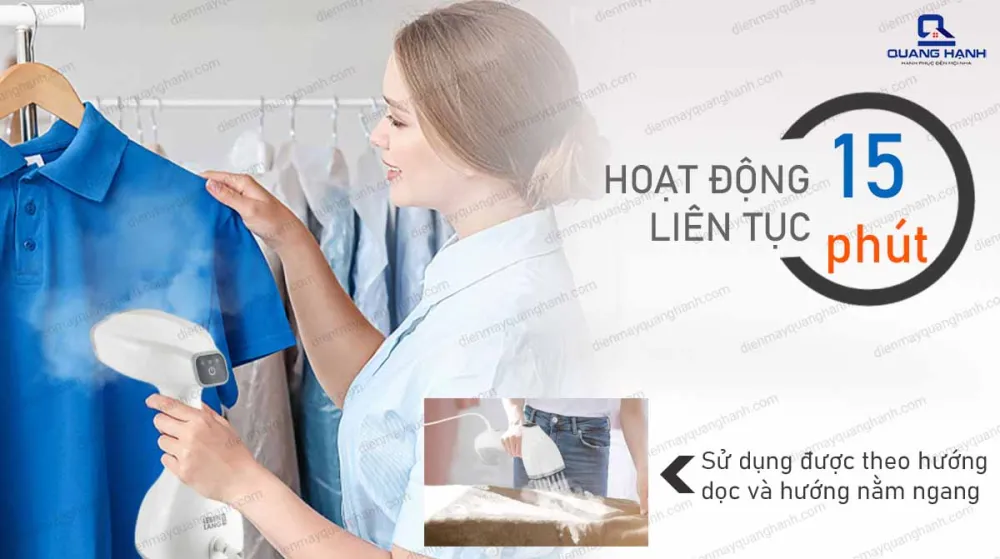 Bàn là hơi nước cầm tay LEBENLANG LBD528W