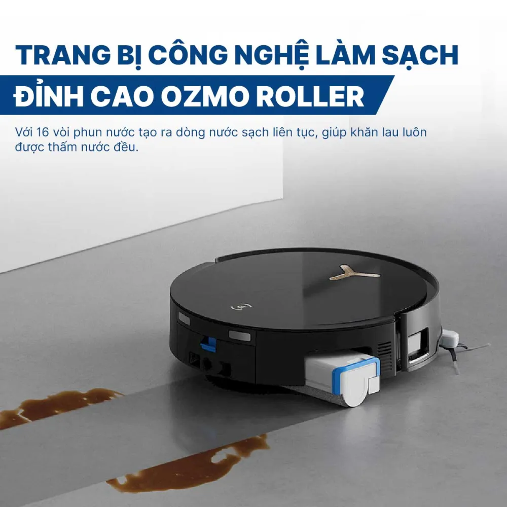 Robot hút bụi lau nhà Ecovacs Deebot X8 Pro Omni 2025