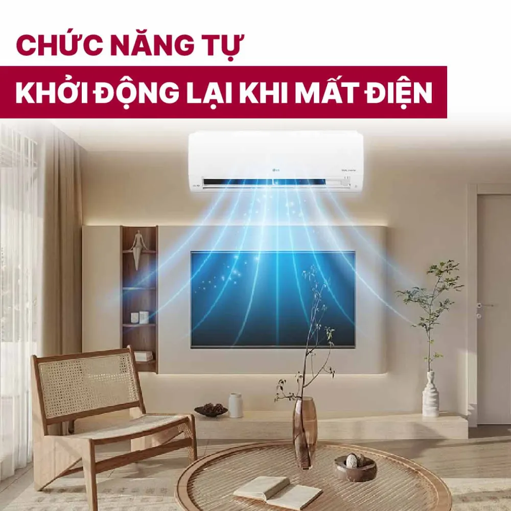 Điều Hòa 2 chiều LG Inverter 1 HP B10END1