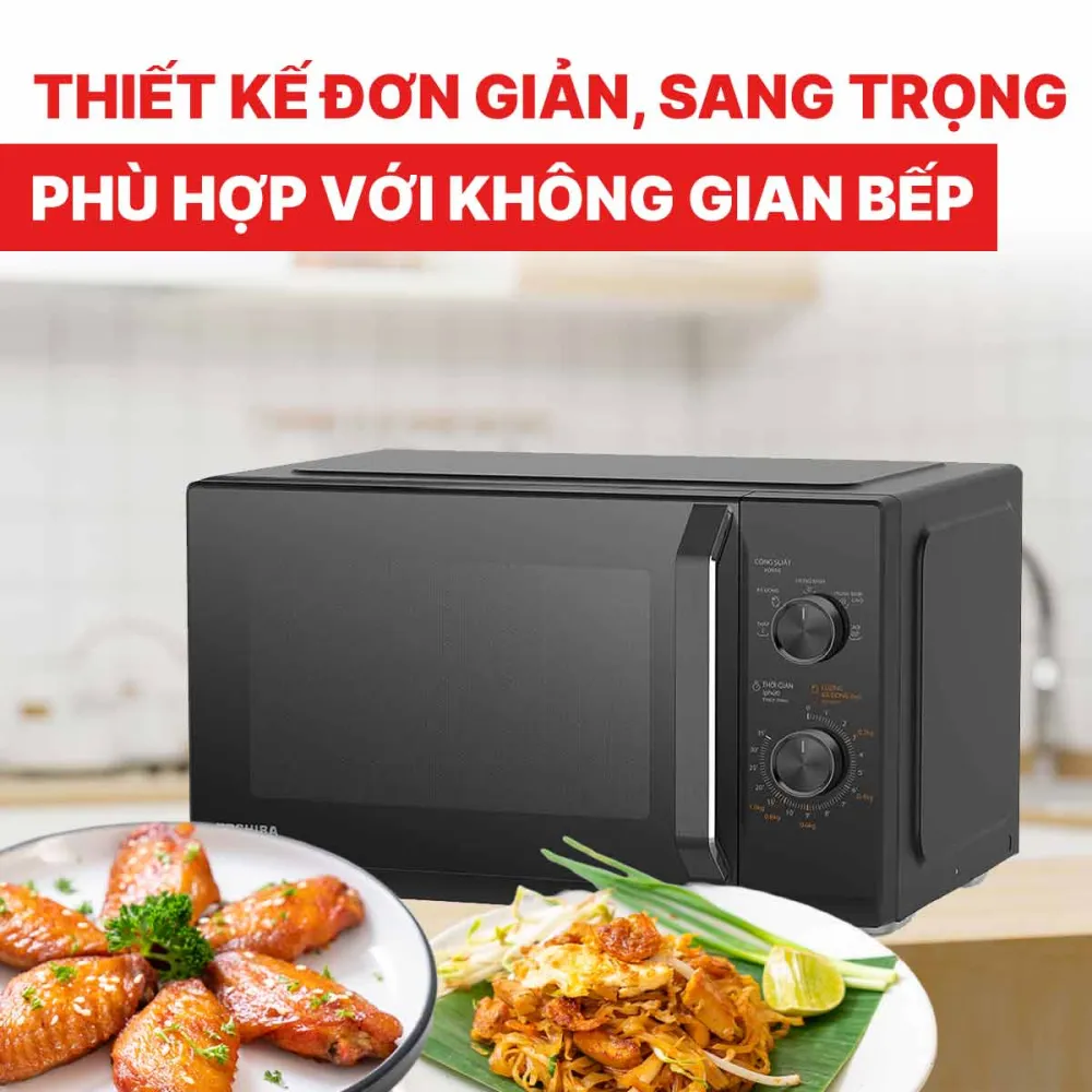 Lò vi sóng Toshiba MW3-MM25PE(BK) 25 lít