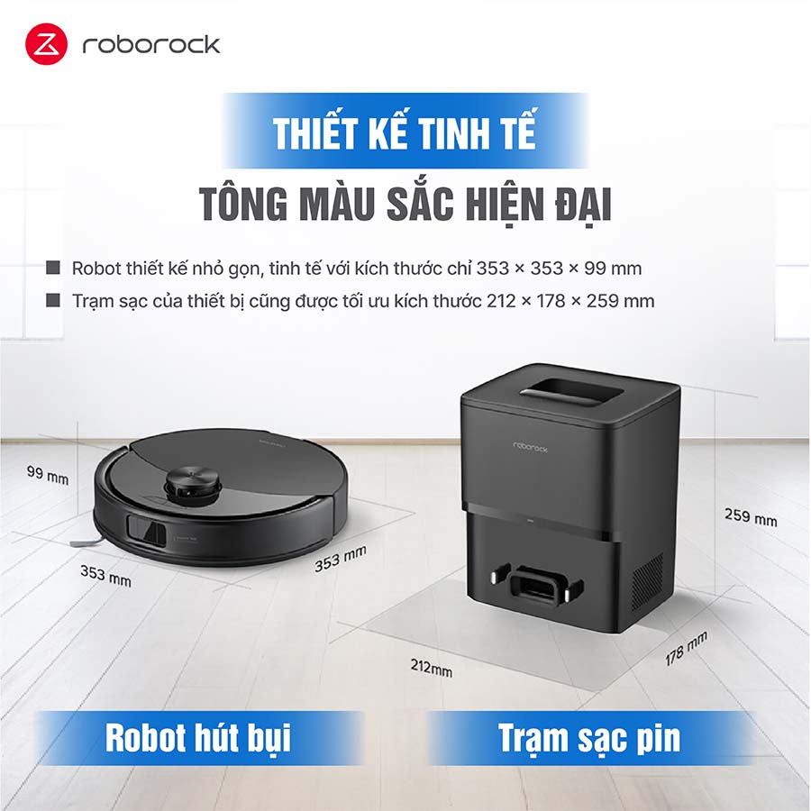 Robot hút bụi lau nhà Roborock Q10VF plus
