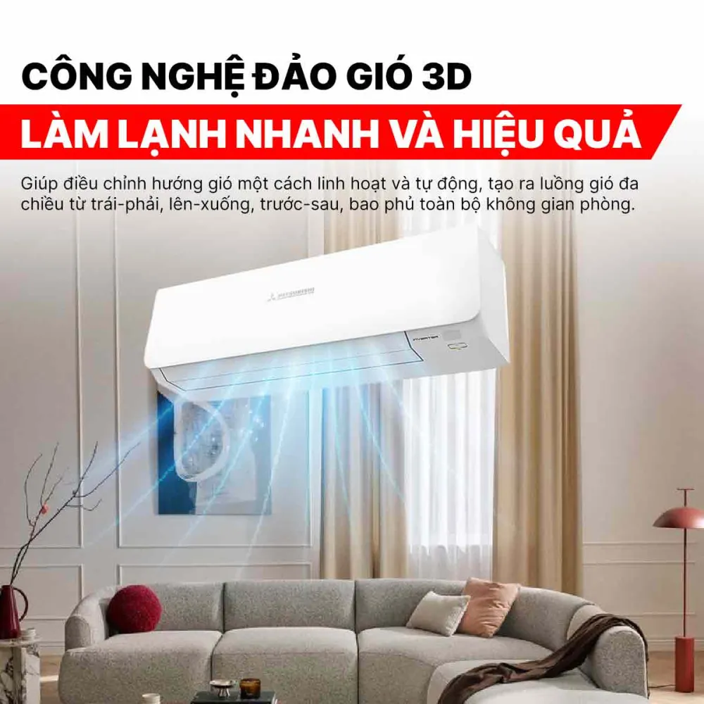 Điều hòa Mitsubishi Heavy Inverter 9000BTU SRK/SRC10YXS-W5