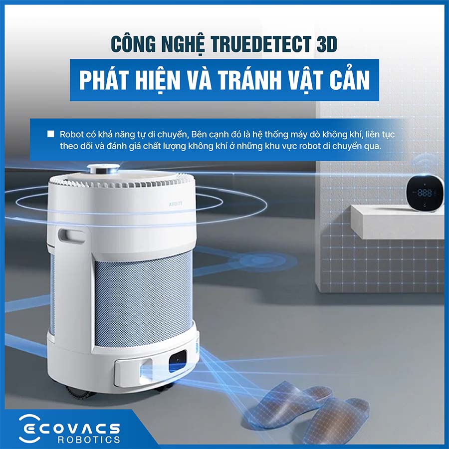 Robot lọc không khí Ecovacs Airbot Andy Pro
