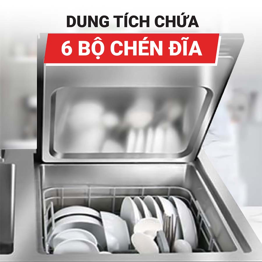 Máy rửa bát đa năng Texgio TGUS06HA