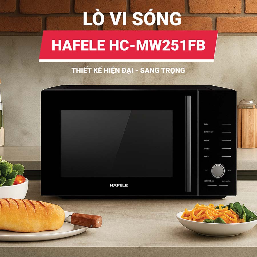 Lò vi sóng 25 lít Hafele HC-MW251FB 538.31.271