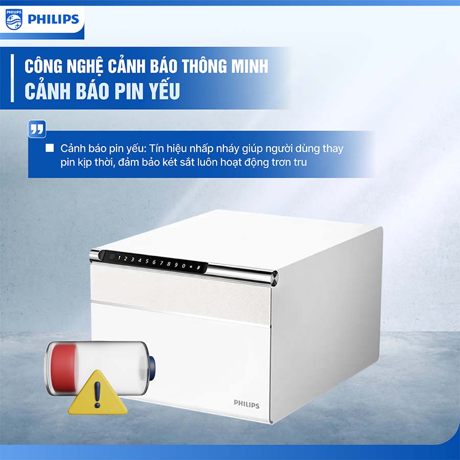 Két sắt Mini Philips SBX102 15.4kg