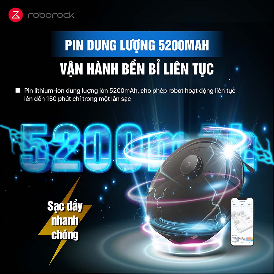 Robot hút bụi lau nhà Roborock Q10PF