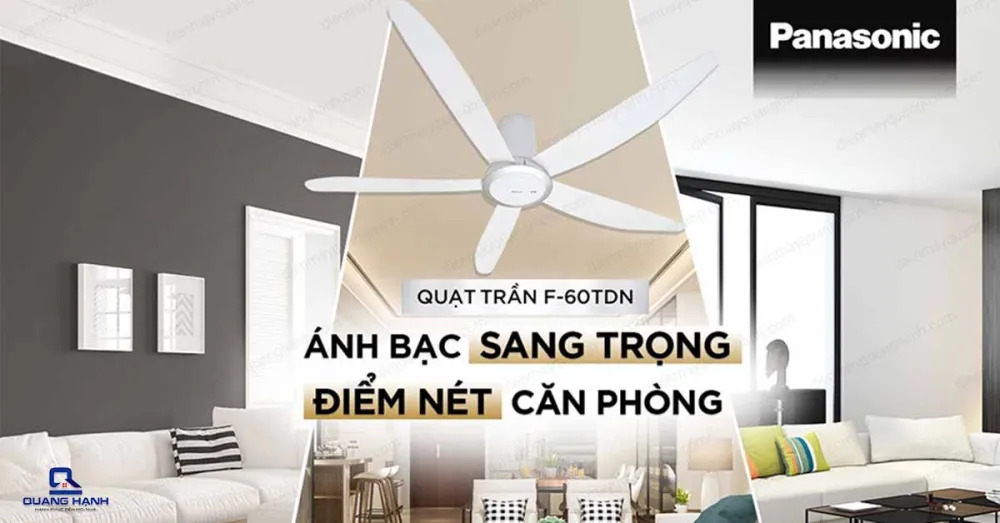 Quạt trần 5 cánh Panasonic F-60TDN