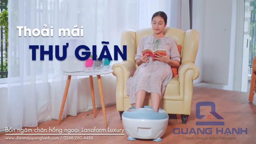 Bồn ngâm chân hồng ngoại Lanaform Luxury LA110415