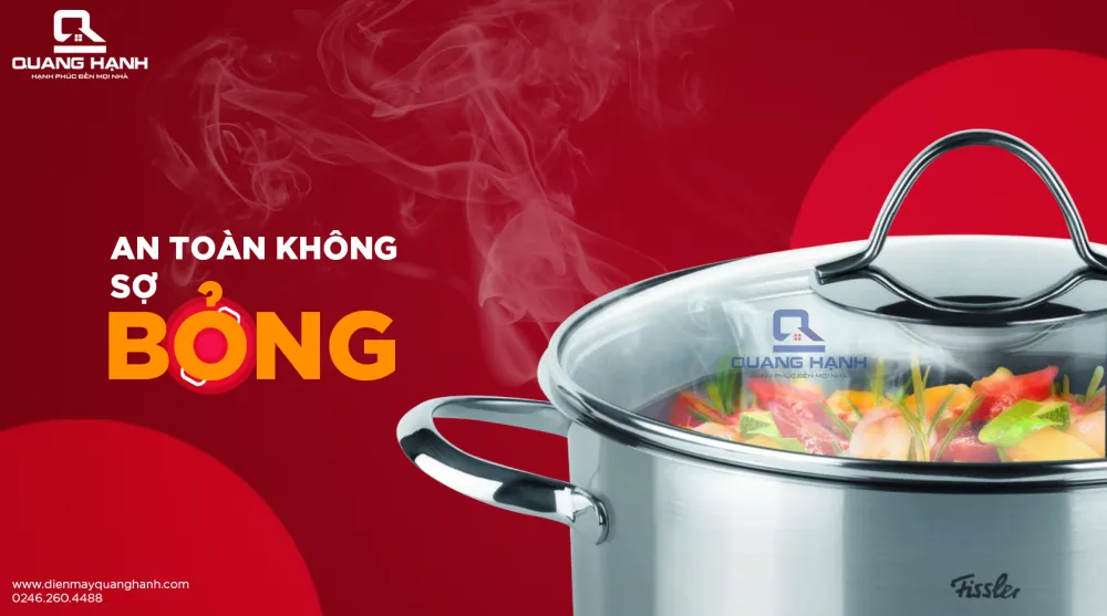 BỘ NỒI FISSLER TORONTO 5 MÓN không bỏng