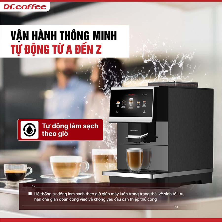 Máy pha cà phê tự động Dr.Coffee C12