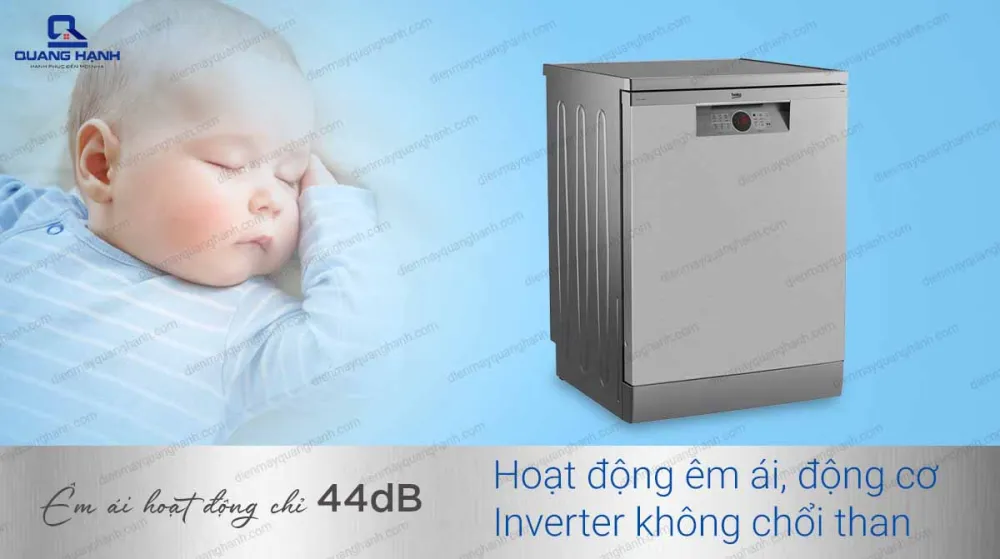 máy rửa chén beko bdfn26430x
