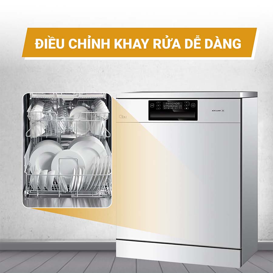 Máy rửa bát Malloca WQP12-J7223A E5